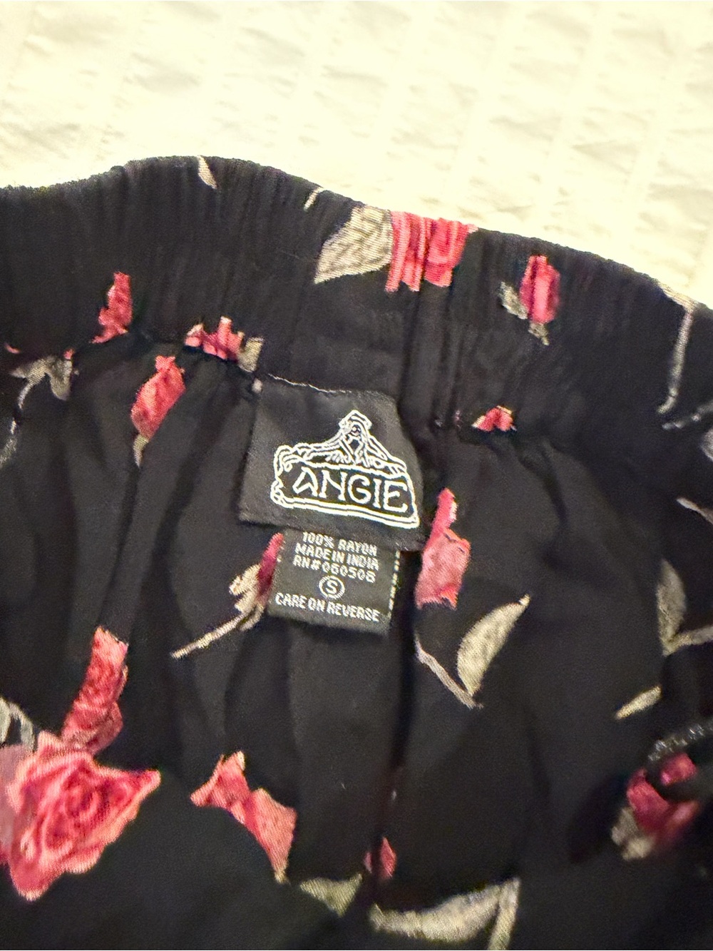 Black floral skort size Small - Picture 3 of 4